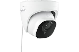 Reolink 5MP PoE Camara Vigilancia Exterior con Detección Personas/Vehículos IP Domo Cámara Seguridad IP67 Impermeable, Grabación de Audio, con Ranura para Tarjeta SD RLC-520A