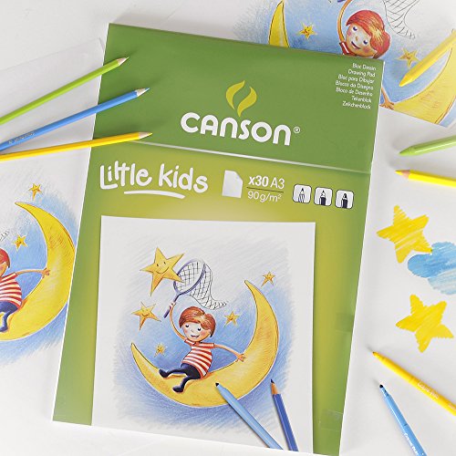 Canson 400015586 Hobby, Zeichenpapier, A3, weiß - 3