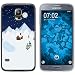 Produktbild PhoneNatic Case für Samsung Galaxy S5 Neo Silikon-Hülle X Mas Weihnachten Winterwonderland M6