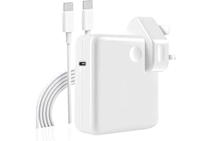 bokilino 96W USB C Charger, for MacBook Pro 16, 15, 14, 13 inch 2024, 2023, 2022, 2021, M3 M2 M1, for MacBook Air, Compatible with all USB-C laptop, iPad, Equipped with 6.6ft 5A cable.