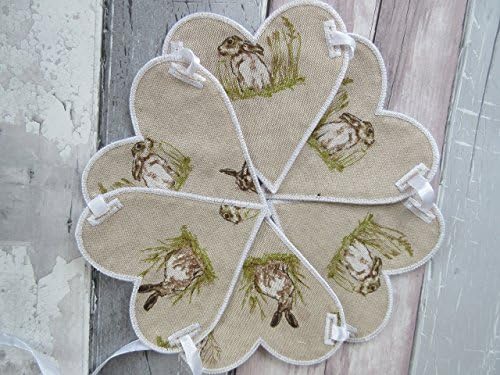Hare/ Rabbit / Heart bunting