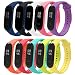 Produktbild xiaomi mi Band 3,SOPEAR 6 stücke Verschiedene Farben Mode Silikon Ersatz Armband Armband Smart Band Zubehör für Xiaomi Xiao Mi MiBand Mi Band 3 (10pcs)