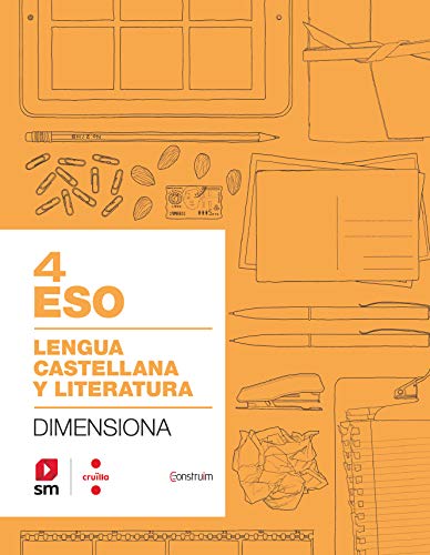 Cuaderno Lengua castellana y literatura 4 ESO Dimensiona Construïm