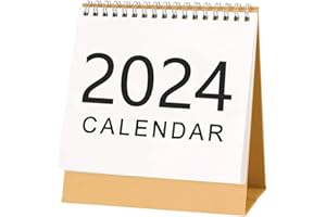 MUCHENG 2024 Desktop Calendar Monthly Planner Daily Calendar Planner for Students, Office Workers, Housewives