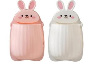 LUVDECO 2 Pezzi Porta spazzolini da denti a parete, Portaspazzolini da parete per bambini e adulti, Organizzatore del bagno adesivo per adulti per spazzolino, Dentifricio, Rasoio, Pettini (Bianco, Rosa)