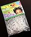 Allsorts®Pack of 250 Small Mini Hair Braiding Elastics Polyurethane Bands for Dreads Braids (Clear)