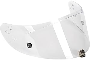 Guajiro - Visier Helm Kompatibel mit HJC HJ-26 | RPHA11 - HJC RPHA70 - (CARBON) | Motorradhelm Visier mit Pinlock Antivaho Halterung und Tear-off System | PC. Hohe Qualität (Transparent)