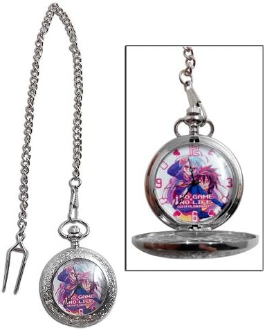 Pocket Watch - No Game No Life - Sora &amp; Shiro New Licensed ge63570