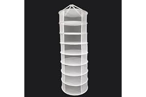 GREENCUBE Filet de séchage Circulaire - 8 étages diamètre 60cm