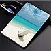 Produktbild Yaoni Hülle für iPad (9,7 Zoll, Modell 2018/2017, 6. / 5. Generation),Seaside Decor, Maldivian Beach Sonnenliege an de,Ultra Slim Cover Schutzhülle PU Lederhülle/mit Auto Sleep Wake Up Funktion