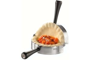 GEFU GE28490 Ravenna Moule à Raviolis Articulé Rond Acier Inoxydable Inox 11,5 x 5,5 x 12,7 cm