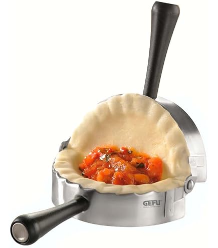 Roulette à Raviolis GEFU PRIMELINE - Acier Inoxydable, Pour Pâtes Fraîches, Motif Décoratif, Lavable Au Lave-vaisselle - 5