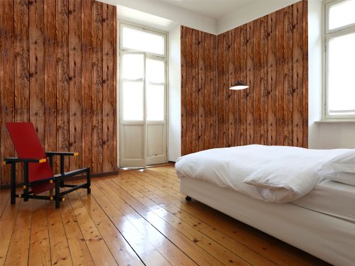 Vlies Tapete Deko Panel Fototapete TOP Wand Bilder XXL Wandbild Bild Fototapeten Tapeten Wandtapete Wand 10 m Mustertapete Holz 160213 - 3