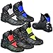 Produktbild Motorrad Stiefel Racing Stylist Kurze Ankle Boot Motorrad Off Road Touring Schuhe Wasserdicht gepanzert für Herren Jungen - UK 10