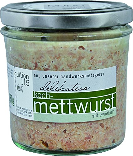 Preisvergleich Produktbild Delikatess Kochmettwurst mit Zwiebeln