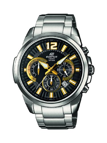 Casio Herren-Armbanduhr XL Edifice Analog Quarz Edelstahl EFR-535D-1A9VUEF Casio Herren-Armbanduhr XL Edifice Analog Quarz Edelstahl EFR-535D-1A9VUEF
