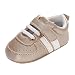 Produktbild Sannysis Jungen Mädchen Soft Newborn Anti-Rutsch-Baby Sportschuhe Atmungsaktiv Laufschuhe Hallenschuhe Freizeit Turnschuhe für Kinder (13, Gold)