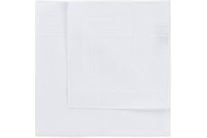 HACKETT LONDON Hackett Single Hank Pañuelo, 800 Blanco, Unique para Hombre