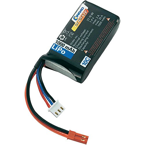 Preisvergleich Produktbild LIPO-AKKU 7,4V 1000MAH 10C BEC