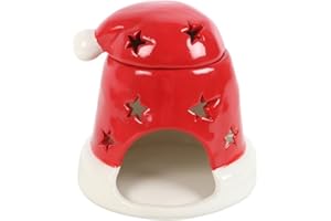 SOMETHING DIFFERENT WHOLESALE Encantador quemador de aceite de personajes navideños: infunde aromas festivos para un ambiente festivo personalizado, diseño caprichoso, fácil de usar, genial