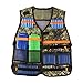 Produktbild YUKIKO Weste Soft Bullet Aufbewahrungsweste für Nerf Wargame Body Molle Armour Geschenk für Kinder Freunde.- Tarnung