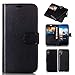 Produktbild SpiritSun iPhone X Hülle, iPhone X Schutzhülle, PU Wallet Case Flip Handyhülle Tasche mit Back Cover [2 in 1] Standfunktion Ledertasche Magnet für Apple iPhone X (5.8")-Schwarz