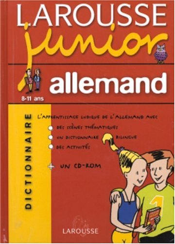 couverture de : Larousse Junior Allemand