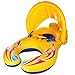 Produktbild NHSUNRAY Mutter und Baby Schwimmen Float Sicherheit Kinder Pool Water Toy Seat Schwimmen Ring mit Sonne Shelter Baldachin Dual Person Parent-Child Design