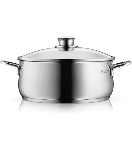 WMF Brilliant Kochtopf groß 24cm, Glasdeckel, Fleischtopf