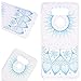 Produktbild SMART LEGEND LG G6 Weiche Silikon Hülle TPU Bumper Transparent Handyhülle mit Blau Mandala Muster Durchsichtig Schutzhülle Backcover Crystal Kirstall Clear Etui Ultra Slim Design Glatt Weich Handytasche Soft Case Silicon Protective Cover Flexible Dünne zurück Schale
