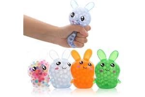 4 Pièces Balles Anti-Stress,Balle Sensorielle,Fidget Boule,Balle Anti Stress Soulagement,pour Enfants et Adultes,Soulage Le Stress,L'anxiété,Cadeau de Fête