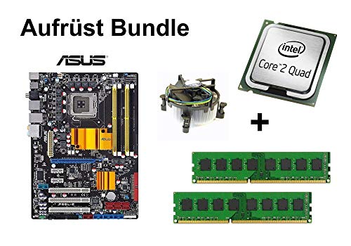 Preisvergleich Produktbild CSB Aufrüst Bundle - ASUS P5QL-E + Intel Q9650 + 4GB RAM