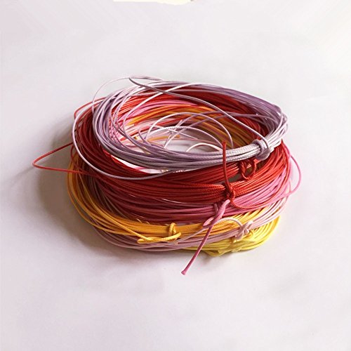10m Wachs Wachsschnur Nylonschnur Seil Für DIY Armband Neckace 1mm Machen – Rosa - 4