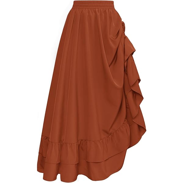 Costume Vintage Lacets Robe Médiévale Scarlet Darkness - Manches Longues, Col Carré - Style Renaissance Et Cottagecore Where Is