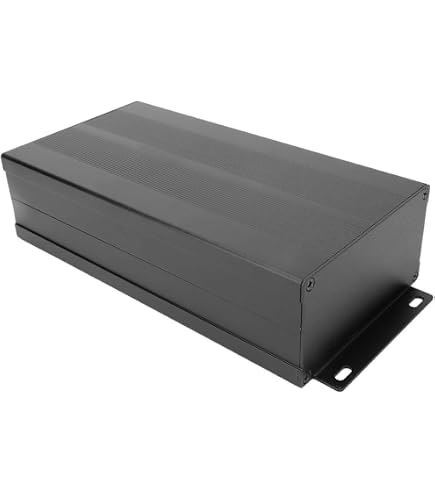 Produktbild von Aluminium-Kühlgehäuse Split-Type – 68x145x200 Mm, Gebürstet, Sandgestrahlt – Für Verstärker, GPS, HIFI & DIY-Elektronikprojekte
