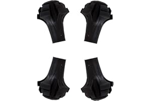 CYSJ Paquet de Quatre Embouts de Rechange en Caoutchouc Très Durables (Pieds/Pattes/Embouts/Capsules de Remplacement) pour Batons de Trekking - Batons de Marche Nordique