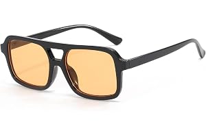 Occhiali Da Sole Pilot A Doppio Ponte Stile Retrò – Protezione UV400 E Lenti Polarizzate, Montatura In Metallo, Per Uomo E Donna