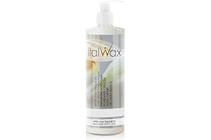 ‎ITALWAX Italwax After Wax Pflegelotion - 500ml - Haarwuchsverzögerer - Weiße Orchidee - Feuchtigkeitsspendend und entfernt Wachsrückstände​