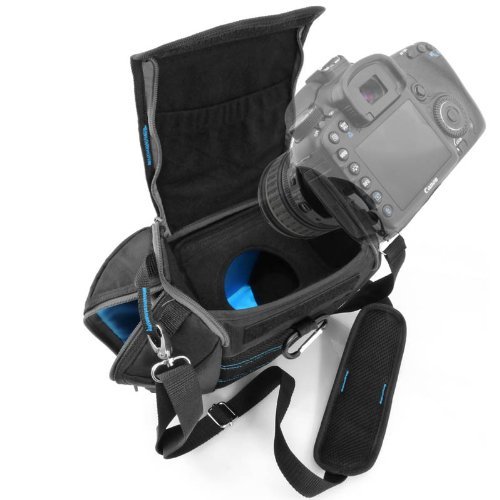 USA Gear Sacoche Sac Bandouli re Appareils Photo R flex Num rique - Housse Semi-Rigide Transporte jusqu 3 Objectifs - Convient pour Nikon Canon EOS Sony Pentax Fujifilm etc reviews USA Gear Sacoche Sac Bandouli re Appareils Photo R flex Num rique - Housse Semi-Rigide Transporte jusqu 3 Objectifs - Convient pour Nikon Canon EOS Sony Pentax Fujifilm etc