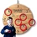 Price comparison product image Elite Sportz Hookey Ring Toss Game. Just Hang it on a Wall and Start Playing. This Beautifully Finished Board is Sturdy, Safer Than Darts and it's a Game that the Whole Family Can Play. Home or Office
