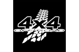 Kitabetty Autoaufkleber, personalisiert kein Verblassen 4X4 OFF-ROAD Schlamm lustige Vinyl Aufkleber Autoaufkleber Auto-Styling Auto Dekoration