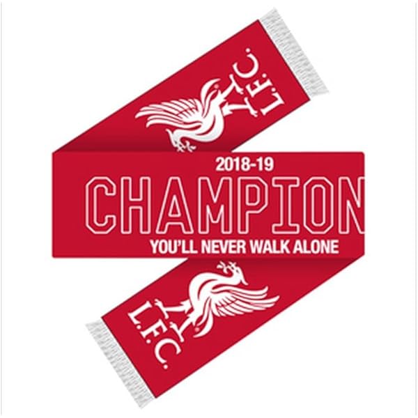 Écharpe Supporters Liverpool FC - Style Rétro Rouge Et Jaune