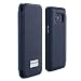 Produktbild Offizielle Ted Baker® SS17 BOATSEE Samsung Galaxy S8 (5.8" Zoll) Hülle, Folio Schutzhülle, Business Designer Herren Flip Book Cover Etui / Case mit Kartenfach, Navy-Blau / Braun
