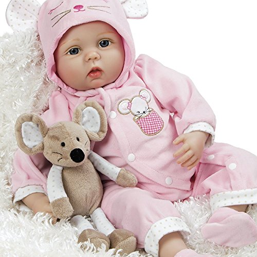 Paradise Galleries Great to Reborn Lifelike Realistic Soft Vinyl 53cm Baby Girl Doll Gift 