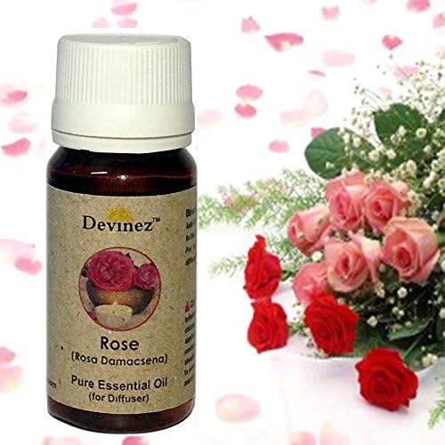 Devinez Rose, Sandalwood Aroma Oil for Diffuser/Ultrasonic Aroma Diffuser/Tealight Diffuser/Reed Diffuser, 30ml Each