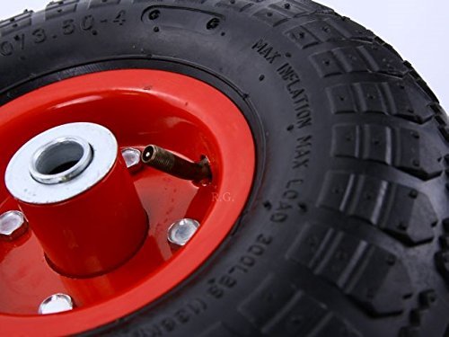 Sackkarrenrad Ersatzrad Reifen Luftrad Rad Bollerwagen 4.10/3.50-4 (2x Rad 4.10/3.50-4) - 3