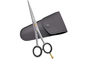 OTTO HERDER MANICURE Otto Herder - Forbici per capelli extra affilate da 16,5 cm, con micro dentatura da un lato, per un taglio preciso dei capelli sia per uomini che per donne