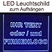Produktbild LED Leuchtschild Werbeschild 50x40cm -IHR MOTIV- Wandbild