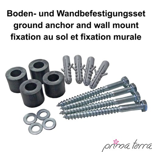 prima terra Regal-Bausatz Edelrost. Höhe 118cm, Breite 38cm, Tiefe 35cm - 3