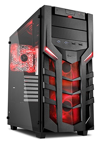 PC24 Gaming PC | Intel i7-7700K @4×4,50GHz | nVidia GF GTX 1070 mit 8GB RAM | 16GB DDR4 PC2133 RAM | Gigabyte GA-Z270X-Gaming K5 Mainboard | 600Watt 80+ ATX Netzteil | Windows 10 Pro | i7 Gamer PC - 2